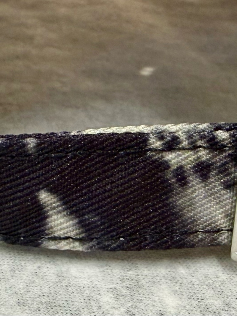 AC/DC Black and Gray Tie-Dye Strap Cap.H3 Headwear Adjustable - Picture 3 of 6